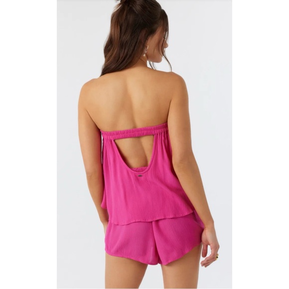 O’Neill Leila Strapless Romper - Picture 6 of 8